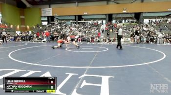 138 lbs Quarterfinals (8 Team) - Liam Sherrill, SPERRY vs Nathan Goodman, PAWNEE