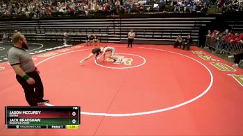 144 lbs Champ. Round 1 - Jaxon Mccurdy, Uintah vs Jack Bradshaw, Mountain Crest