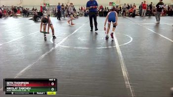 80 lbs Finals (8 Team) - Seth Thompson, Revolution Elite vs Nikolay Zabchev, NOVA Wrestling Club