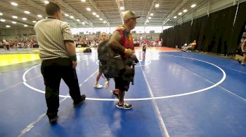 52 lbs Rr Rnd 3 - Jack Sanders, Mat Assassins Yellow vs Dominic Offner, Pursuit Wrestling Academy - Green