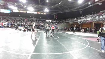 165 lbs Champ. Round 2 - Kaiser Henne, Nampa Christian vs Hunter Halverson, Minico