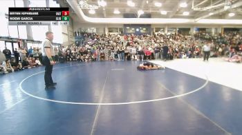 100 lbs Cons. Round 5 - Noemi Garcia, Clearfield vs Brynn Kiphibane, East