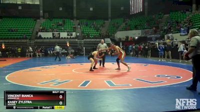 170 lbs Cons. Round 3 - Kasey Zylstra, Hoover vs Vincent Bianca, Grissom Hs