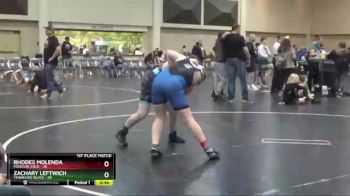 170 lbs Finals (2 Team) - Rhodes Molenda, Missouri Gold vs Zachary Leftwich, Tennessee Black