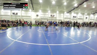 E-118 lbs Quarterfinal - Garrett Weyandt, PA vs Ethan Valdisera, MD