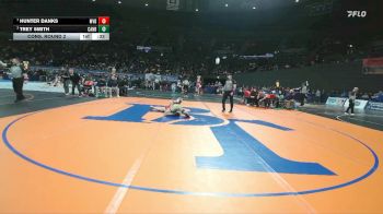 5A Boys 126 lbs Cons. Round 2 - Hunter Danks, Mountain View Boys vs Trey Smith, Canby Boys
