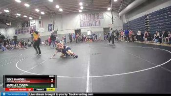 62/66/70 Round 1 - Zeke Mandell, Eastside Youth Wrestling vs Bentley Young, Team Bear Wrestling