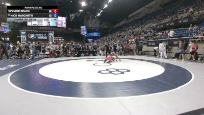 150 lbs Champ. Rd Of 64 - Xzavior Beach, Ohio vs Nico Marchetti, New Jersey