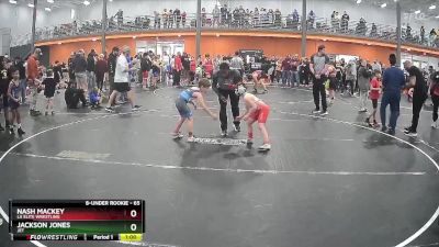 65 lbs Champ. Round 1 - Nash Mackey, LA Elite Wrestling vs Jackson Jones, JET