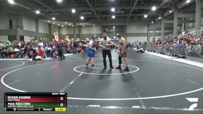 235 lbs Cons. Round 1 - Max Redcorn, Wichita Wrestling Club vs Ryder Morris, Great Bend