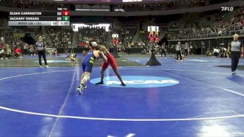 133 lbs Cons. Round 1 - Zachary Ourada, Neb.-Kearney vs Elijah Carrington, Belmont Abbey