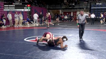 141 lbs 5th Place - Drew Gorman, Virginia Tech vs Tahir Parkins, Rutgers