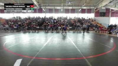 145 lbs Consolation - Micaela Phelen Burgos, Brookline vs Schoanna Quezada, Central Catholic