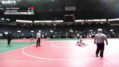 180 lbs 1st Place Match - Bear Steiner, WAD1 vs Wally Sothard, GFF3