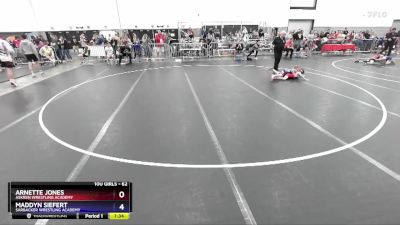 62 lbs Round 3 - Arnette Jones, Askren Wrestling Academy vs Maddyn Siefert, Sarbacker Wrestling Academy