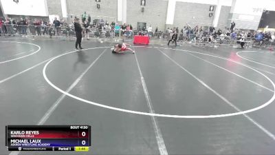 119 lbs Cons. Round 2 - Karlo Reyes, Wisconsin Dells vs Michael Laux, Askren Wrestling Academy