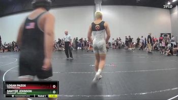 140/10u150 Round 2 - Sawyer Johnson, Rockmart Takedown vs Logan Pazos, 706wrestling