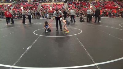 64 lbs 1st Place Match - Beau Blevins, Triumph vs Cauy Siale, Chaparral Kids Wrestling Club