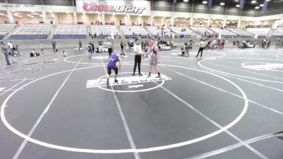 172 lbs Rr Rnd 2 - Kason Lopez, Rough Rider vs Collin Ross, West Texas Grapplers