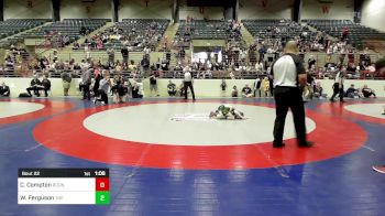 51 lbs Final - Chase Compton, Roundtree Wrestling Academy vs William (Liam) Ferguson, The Wrestling Center