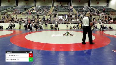 51 lbs Final - Chase Compton, Roundtree Wrestling Academy vs William (Liam) Ferguson, The Wrestling Center