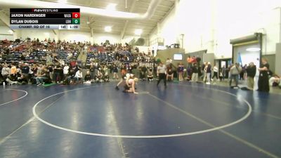 138B lbs Champ. Rd Of 16 - Jaxon Hardinger, Wasatch vs Dylan Dubois, Lehi