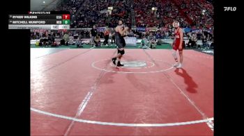 3A 126 lbs Cons. Round 1 - Mitchell Mumford, West Side vs Ryker Wilkins, Clearwater Valley