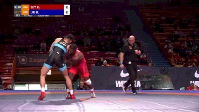 77kg - Kamal Bey, USA vs Rui Liu, CHN