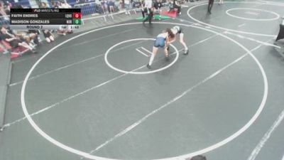 135 lbs Round 2 - Faith Endres, La Quinta High School vs Madison Gonzales, Northview