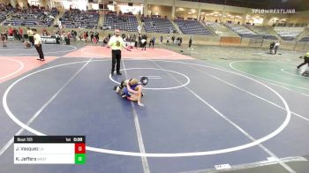 65 lbs Consi Of 4 - Juan Vasquez, Lil Dons WC vs Kooper Jeffers, West Amarillo WC