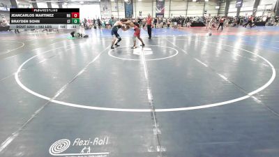 182 lbs Consi Of 16 #1 - Jeancarlos Martinez, MA vs Brayden Sohn, CT