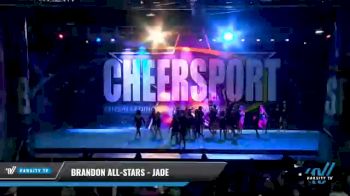 Brandon All-Stars - Jade [2021 L3 Junior - Medium - B Day 1] 2021 CHEERSPORT National Cheerleading Championship