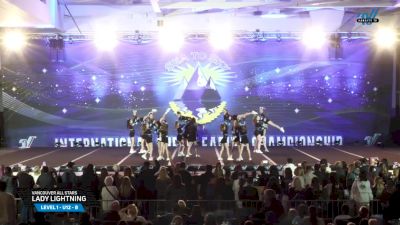VANCOUVER ALL STARS - Lady Lightning [2025 L1 - U12 - B Day 2] 2025 Sea to Sky International Cheer Championship