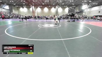 144 lbs Cons. Round 6 - Jace Province, Deer Creek (ED) vs Kieron Mccormack, Buford HS