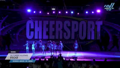 LA Cheerz Allstarz - Frost [2023 L4.2 Senior - D2 - Small] 2023 CHEERSPORT National All Star Cheerleading Championship