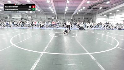 70 lbs Rr Rnd 3 - Mason Horner, Indiana Outlaws Red vs Gunnar Wright, Gotcha-219