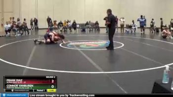 163 lbs Round 2 (6 Team) - Frank Diaz, Alpha Dogz Elite vs Connor VanBuren, Panther Wrestling Club