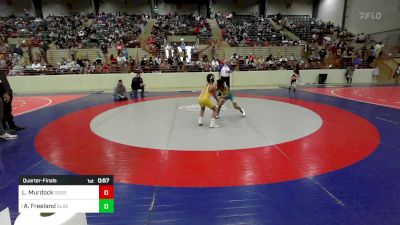 79 lbs Quarterfinal - Lucas Murdock, Georgia vs Aasar Freeland, Glasgow Wrestling Academy