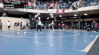 126 lbs Champ. Round 2 - Joshua Theis, Lincolnway East vs Kyle Lochner, Hersey