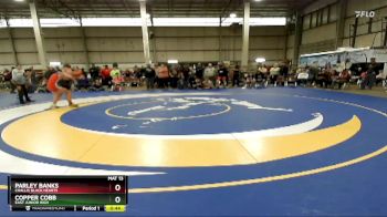 120 lbs Cons. Round 2 - Copper Cobb, East Junior High vs Parley Banks, Challis Black Hearts