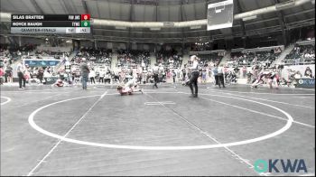 100 lbs Quarterfinal - Silas Bratten, Jacket Wrestling Club vs Royce Baugh, Team Tulsa Wrestling Club