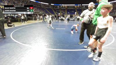 82 lbs Consy 4 - Isaac Martin, Dallastown vs Aiden Shafer, Pine Richland