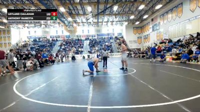 285 lbs Quarterfinals (8 Team) - Anthony Rametta, Jesuit vs Leyland Callahan, Lake Gibson