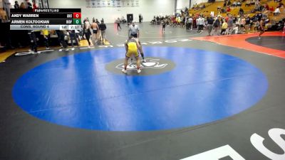 197 lbs Cons. Round 4 - Armen Koltookian, Indianapolis vs Andy Warren, Marian - Ancilla