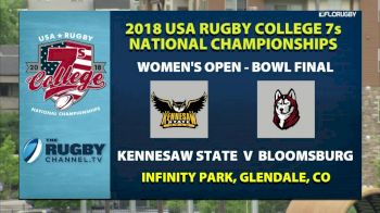 College 7s Women Bowl F Bloomsburg vs Kennesaw State
