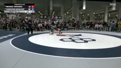 61 lbs Cons. Round 3 - Michael Tortorice, Illinois vs Christopher Betancourt, Long Island RTC - LIRTC