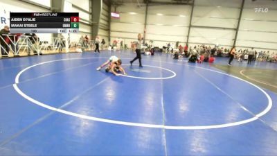 100 lbs Round 4 (2:15pm Saturday) - Makai Steele, Untouchables, MN vs Aiden D?alie, Crass Trained