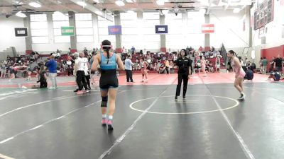 128 lbs Rr Rnd 1 - Miranda Pineiro, Empire Girls Wrestling vs Haley Gonzales, Crash Gwc