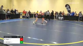 117 lbs Quarterfinal - Blaize Vogel, Williamsport vs Aiden Burford, Highlands