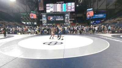88 lbs Champ. Rd Of 16 - Giovonni Nix, Illinois vs Reed Akkerman, Wisconsin